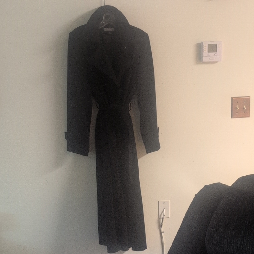 VTG Canvas Maxi Wool Trench Coat